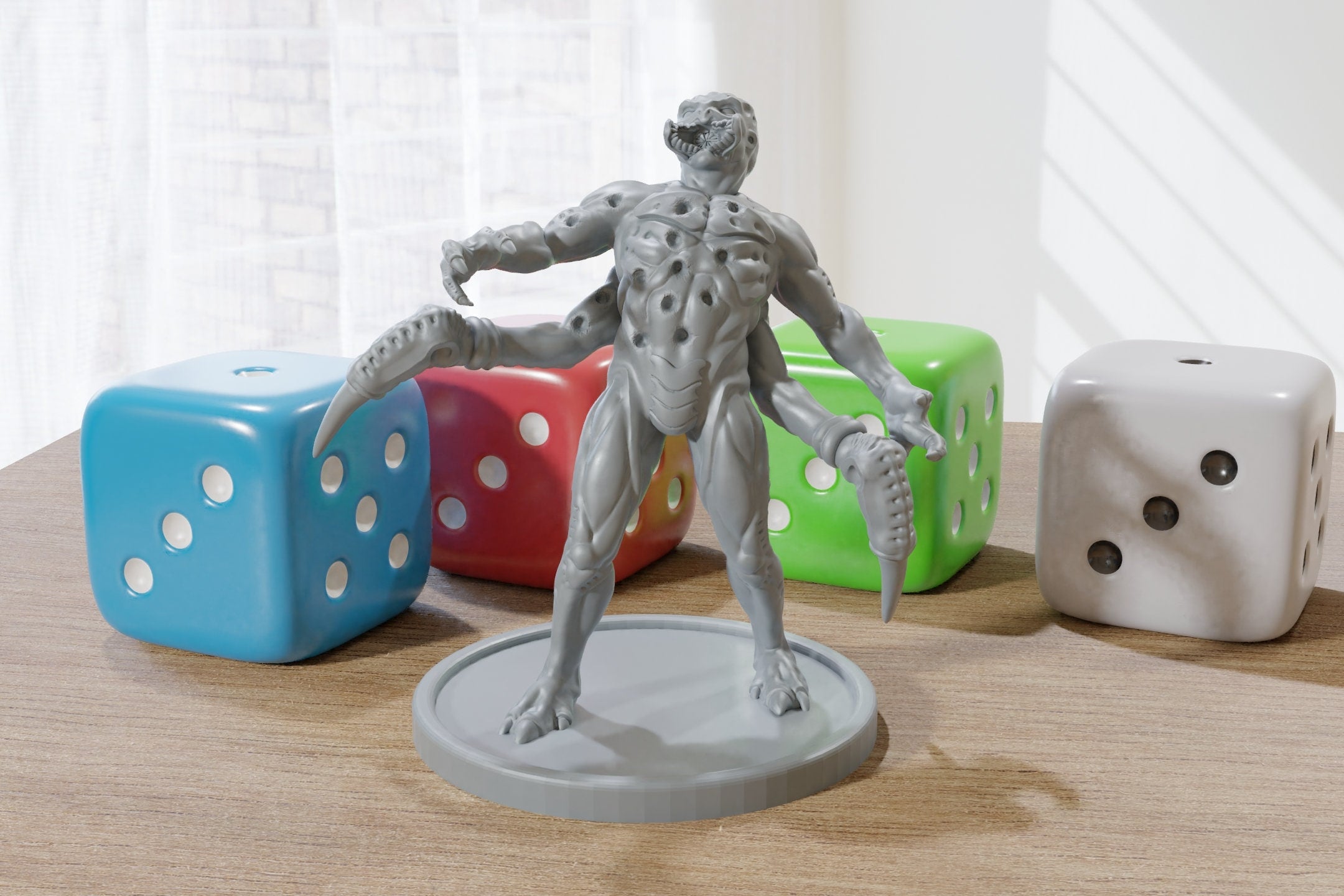 Lab X16 Mutant Alpha 20mm 28mm 32mm Scale Minifigure Post Apoc