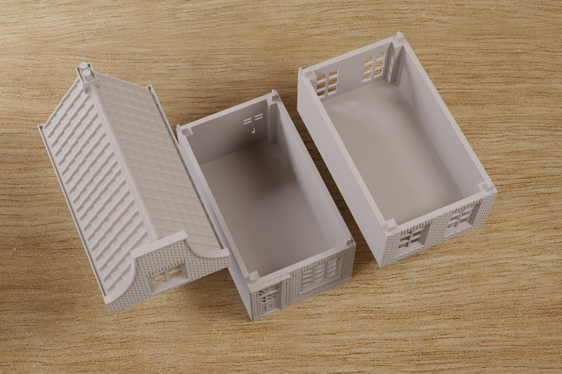 Dutch Canal Gable House - Delft 2 - Digital Download .STL file for 3D Printing