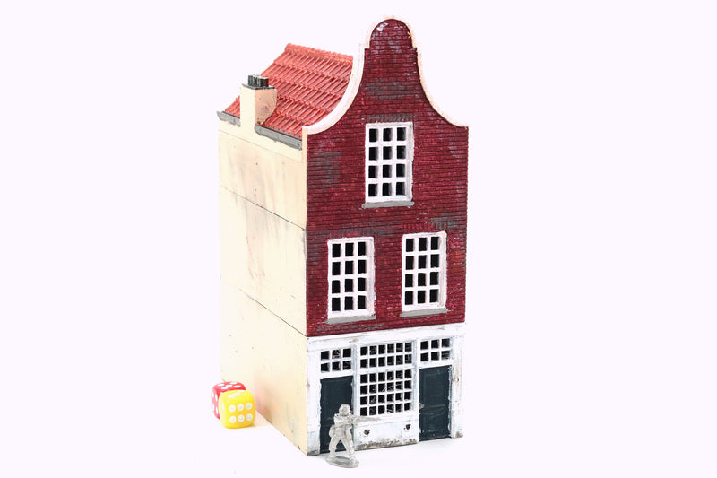Dutch Canal Gable House - Delft 3 - Digital Download .STL file for 3D Printing