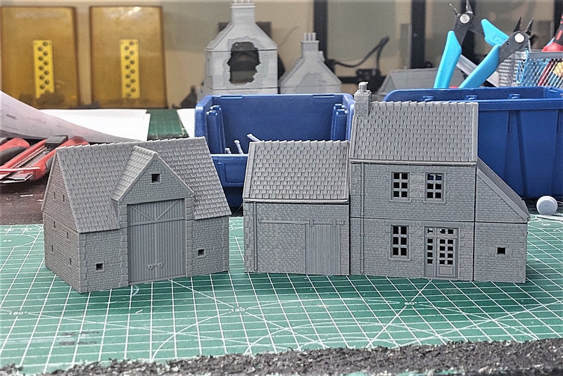 Normandy Farm Set (Bundle) - Digital Download .STL Files for 3D Printing