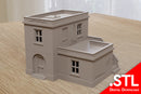 Tobruk Urban Building DST1 - Digital Download .STL Files for 3D Printing