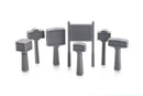 French Concrete Road Signs Normandy - Digital Download .STL Files for 3D Printing