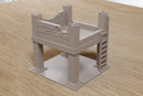 Structure en béton abandonnée - Terrain de jeu de guerre Zona Alfa - Téléchargement numérique (fichier .STL pour impression 3D)