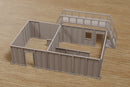 Modular CQB Shoothouse STL – 28mm Modern Tactical Training Facility | Wargaming Terrain | SWAT / Military / Urban Combat - Digital Download .STL file for 3D Printing