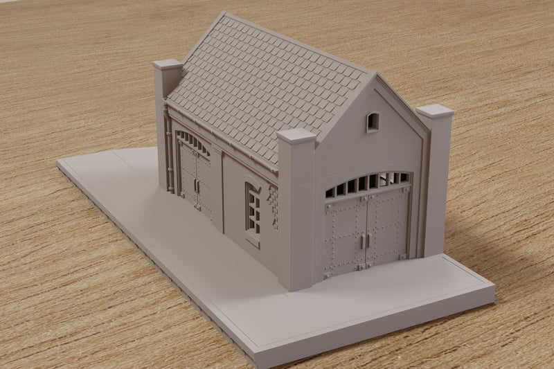 Carentan Train Station Warehouse - Digital Download .STL file for 3D Printing