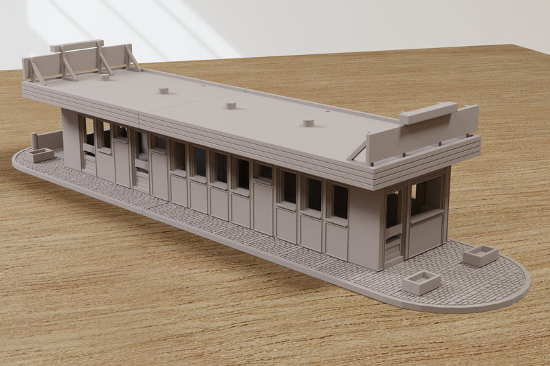 Checkpoint Charlie – Berlin 1989 Wargaming Terrain - Digital Download .STL file for 3D Printing