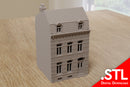 Dunkirk Row House DST1 – WW2 French Townhouse - Digital Download .STL file for 3D Printing