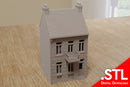 Dunkirk Row House DST2 – WW2 French Townhouse - Digital Download .STL file for 3D Printing