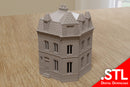 Dunkirk Row House DST4 – WW2 French Townhouse - Digital Download .STL file for 3D Printing