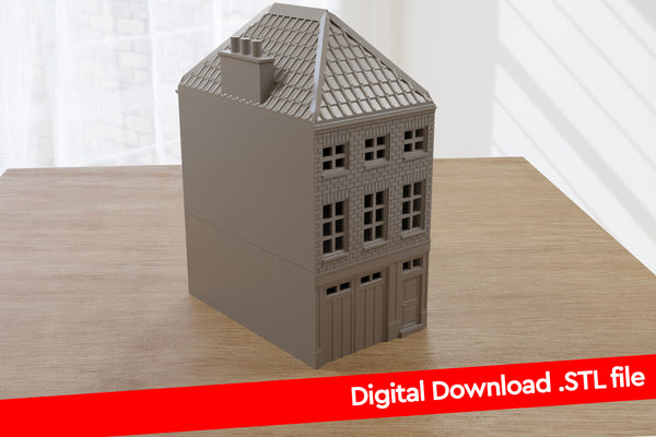 Arnhem The Netherlands Historical Building DS T1 - Digital Download .STL Files for 3D Printing