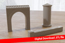 Dutch Town Scatter Set Volume 1 - Digital Download .STL Files for 3D Printing