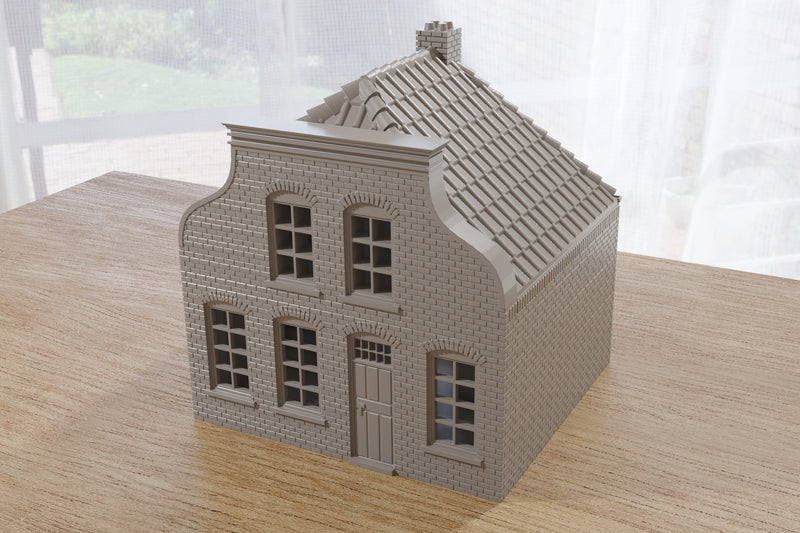 Dutch Village Hals Gevel DV HG T1 - Digital Download .STL Files for 3D Printing