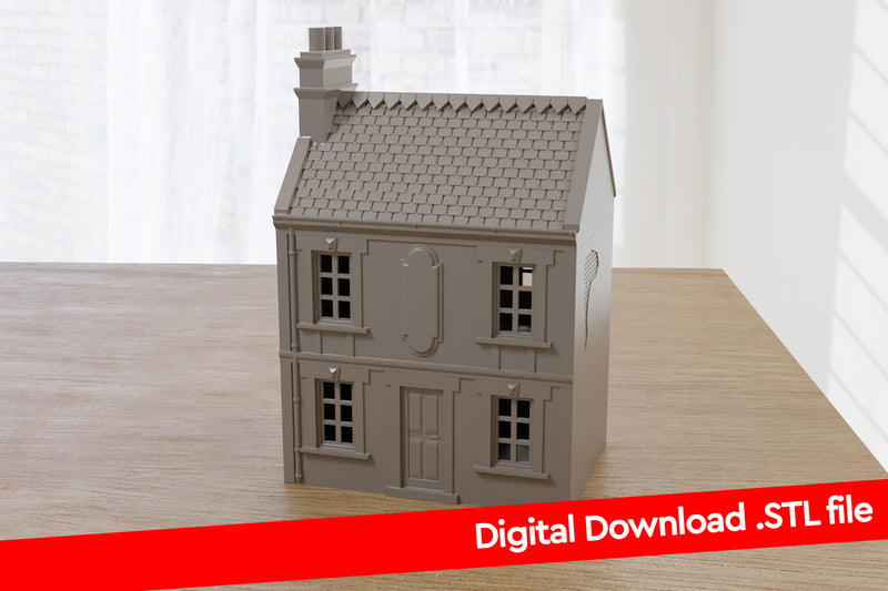 Normandy French Cottage DS T9 - Digitaler Download .STL-Dateien für den 3D-Druck