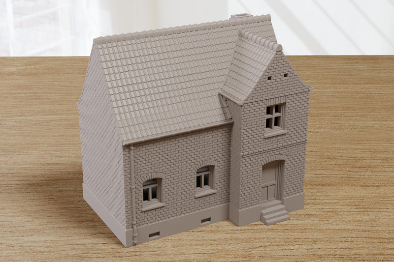 German Fulda Region House DS1 - Digital Download .STL Files for 3D Printing