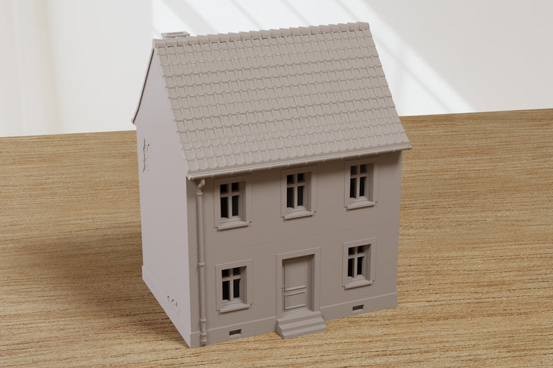 German Fulda Region House DS2 - Digital Download .STL Files for 3D Printing