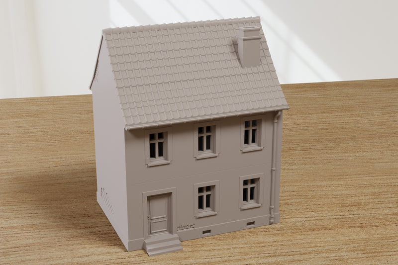 German Fulda Region House DS2 - Digital Download .STL Files for 3D Printing