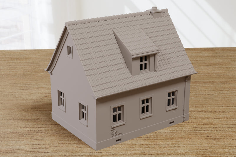 German Fulda Region House SS1 - Digital Download .STL Files for 3D Printing
