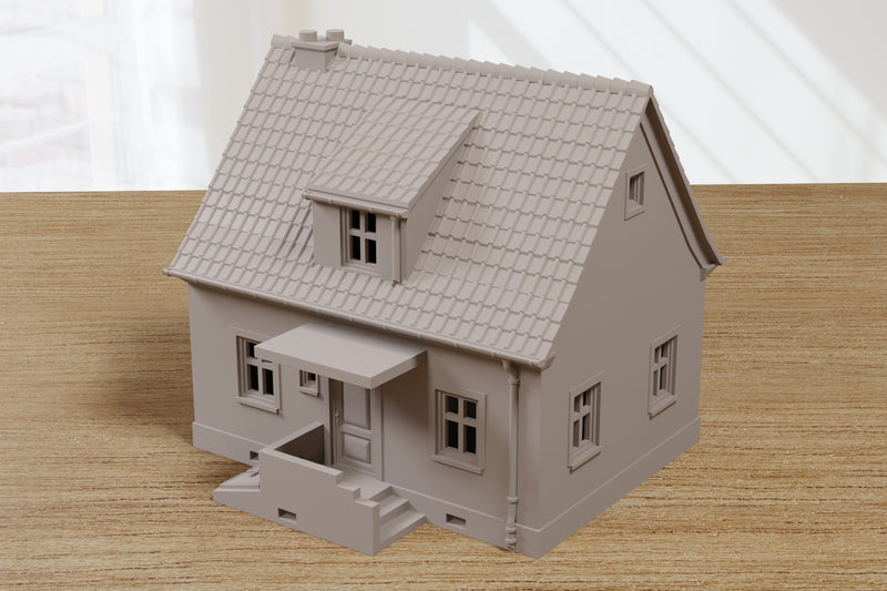 German Fulda Region House SS1 - Digital Download .STL Files for 3D Printing