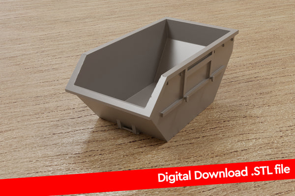 Abzetscontainer - Digital Download .STL Files for 3D Printing