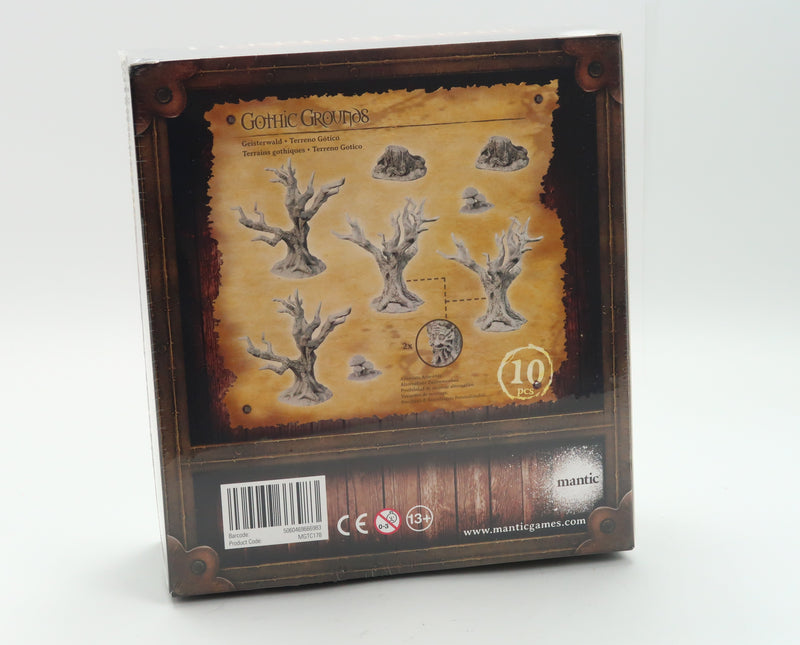 Terrain Crate: Gothic Grounds – Haunted Woods Terrain Set (28mm–30mm)