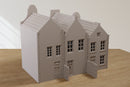 Dutch Canal Houses Delft Trio - Digital Download .STL file for 3D Printing