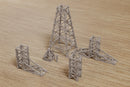 High-Voltage Power Line Mast - Digital Download .STL Files for 3D Printing