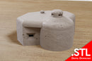Maginot Line Fort Col des Banquettes Bunker - WW2 Miniature Wargaming Terrain - Digital Download .STL file for 3D Printing
