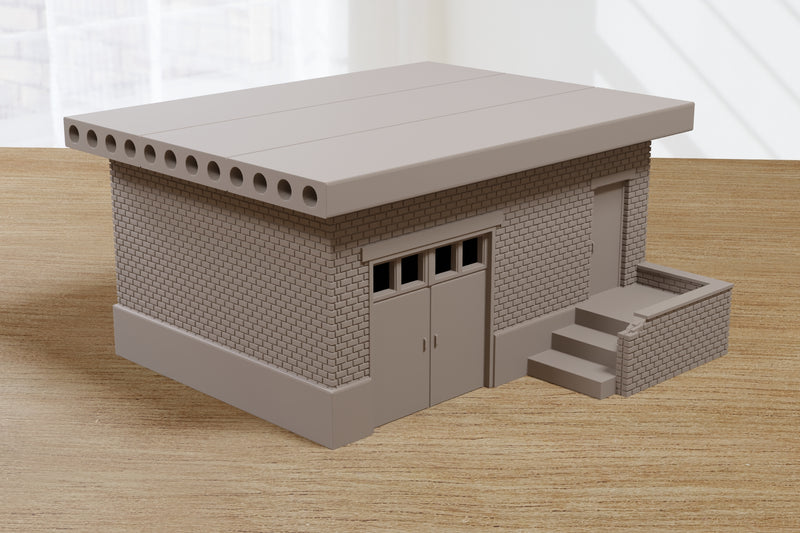 Soviet Mid Size Utilities Shed - Digital Download .STL Files for 3D Printing