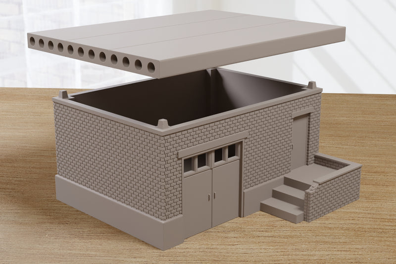 Soviet Mid Size Utilities Shed - Digital Download .STL Files for 3D Printing