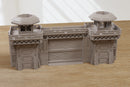 Grimdark Checkpoint Gate & Watch Towers – Modular Sci-Fi Wargaming Terrain - Digital Download .STL file for 3D Printing