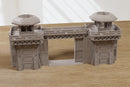 Grimdark Checkpoint Gate & Watch Towers – Modular Sci-Fi Wargaming Terrain - Digital Download .STL file for 3D Printing