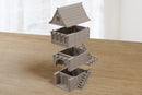 Quartier médiéval de la vie nocturne Maison H2 - WW2 Terrain de jeu de guerre miniature - Téléchargement numérique : fichier .STL pour impression 3D