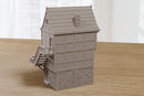Quartier médiéval de la vie nocturne Maison H2 - WW2 Terrain de jeu de guerre miniature - Téléchargement numérique : fichier .STL pour impression 3D