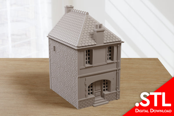 Normandy Row Cottage TS10 - Digital Download .STL Files for 3D Printing