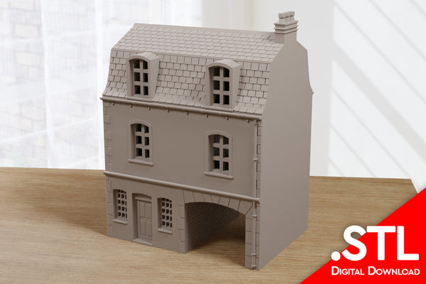 Normandy Row Cottage TS12 - Digital Download .STL Files for 3D Printing