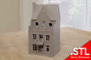 Maison de ville du nord de la France NFC03 - Terrain de jeu de guerre miniature Première et Seconde Guerre mondiale - Téléchargement numérique (fichier .STL pour impression 3D)