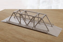 Pratt Truss Bridge - Digital Download .STL file for 3D Printing