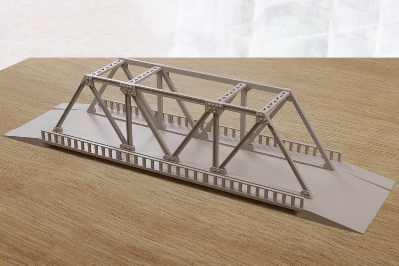 Pratt Truss Bridge - Digital Download .STL file for 3D Printing