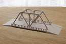 Pratt Truss Bridge - Digital Download .STL file for 3D Printing