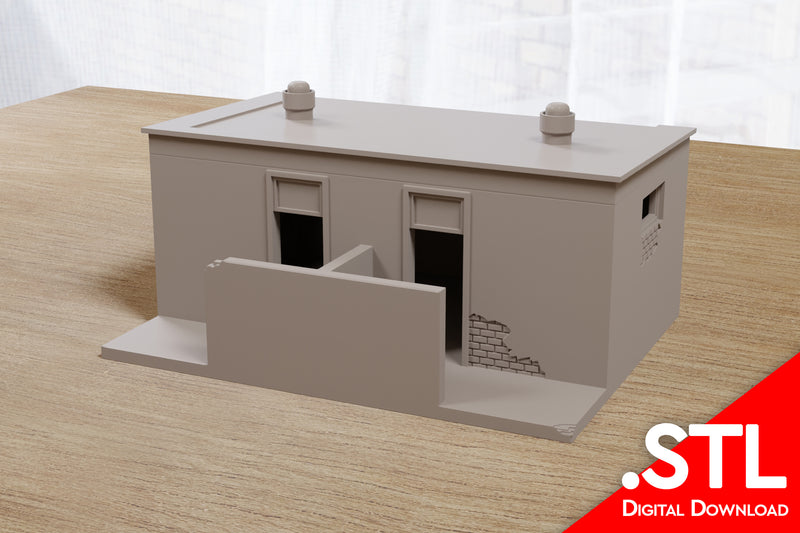 Soviet Public Toilets - Digital Download .STL Files for 3D Printing