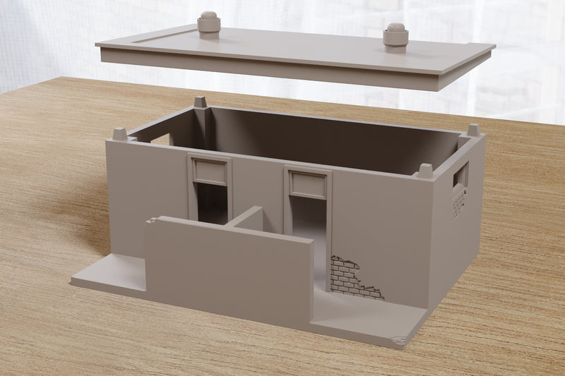 Soviet Public Toilets - Digital Download .STL Files for 3D Printing