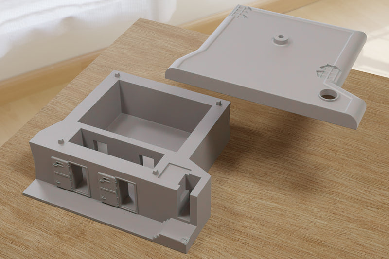 Regelbau 656 German Bunker - Digital Download .STL file for 3D Printing
