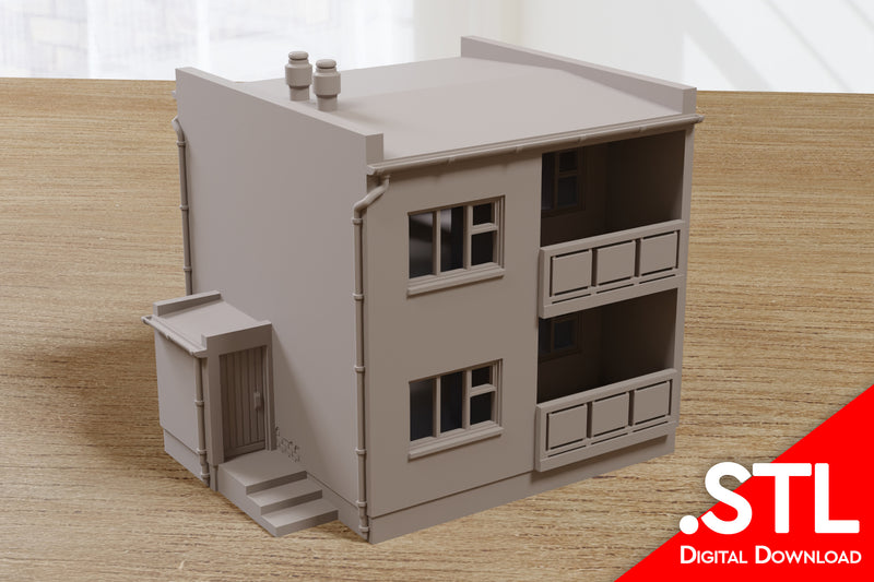Small Soviet Block House T1 - Cold War - Stalker - Digital Download .STL file for 3D Printing