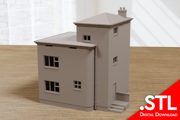 Small Soviet Block House T4 - Cold War - Stalker - Digital Download .STL file for 3D Printing