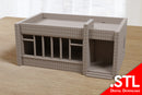Soviet Small Pump Station Shop - Digital Download .STL Files for 3D Printing