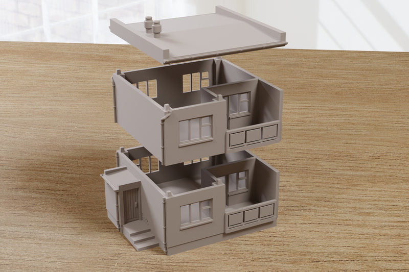 Small Soviet Block House T1 - Cold War - Stalker - Digital Download .STL file for 3D Printing