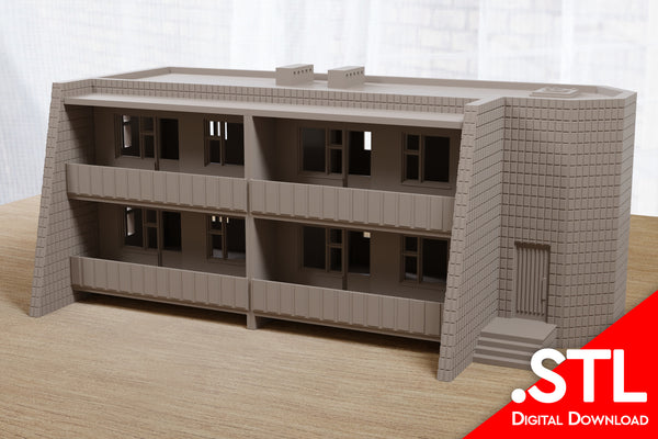 Soviet Small Leisure Hotel - Digital Download .STL Files for 3D Printing