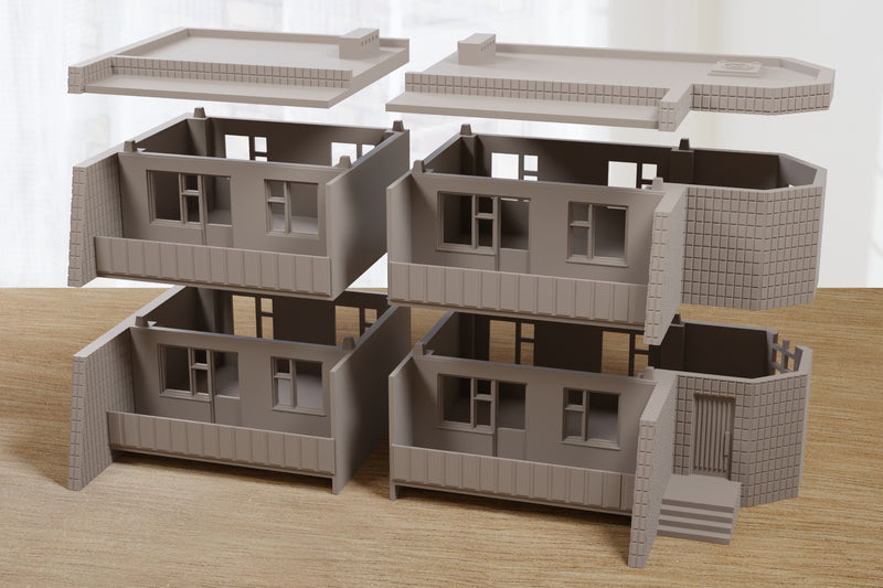 Soviet Small Leisure Hotel - Digital Download .STL Files for 3D Printing