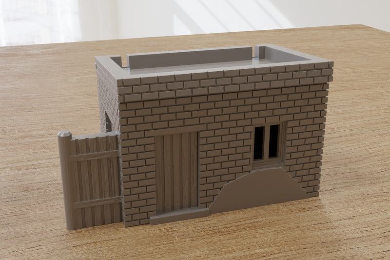 Loner Shed - Digital Download .STL Files for 3D Printing