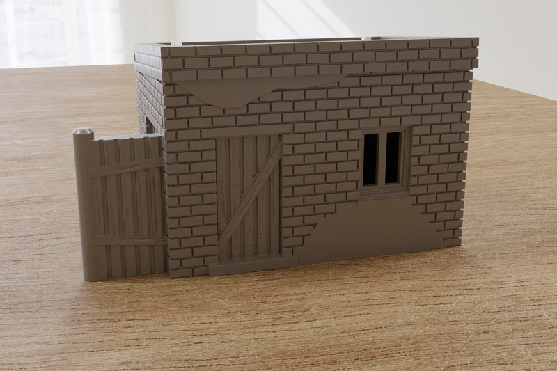 Loner Shed - Digital Download .STL Files for 3D Printing